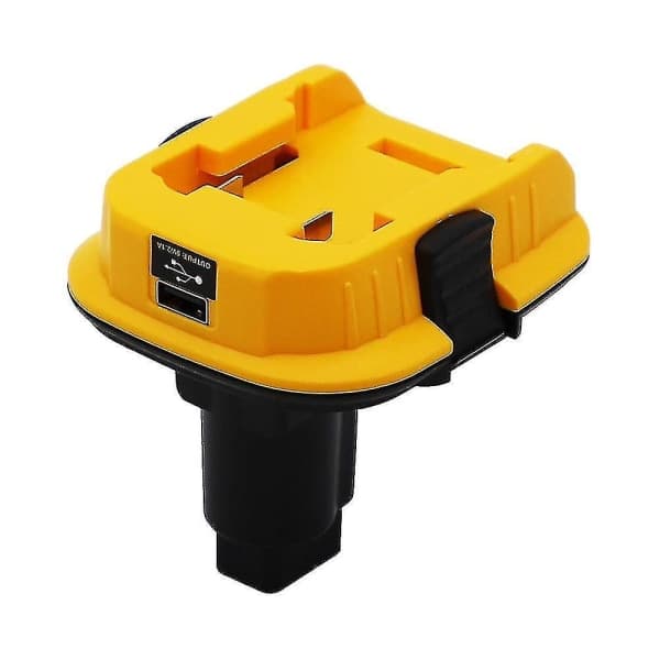 Dca1820 omformer Kompatibel med Dewalt Dewei 18v 20v litium-nikkel strøm med USB
