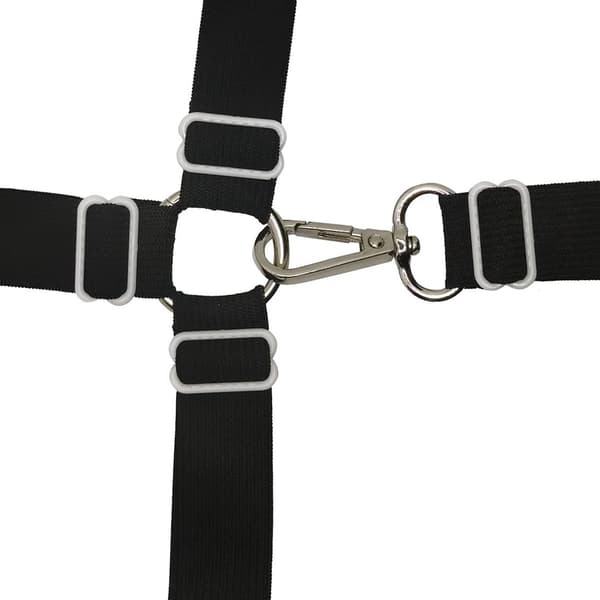 Lagenstrammere, lagenklemmer, dyneklemmer, justerbar elastik, sort, 2,5 cm