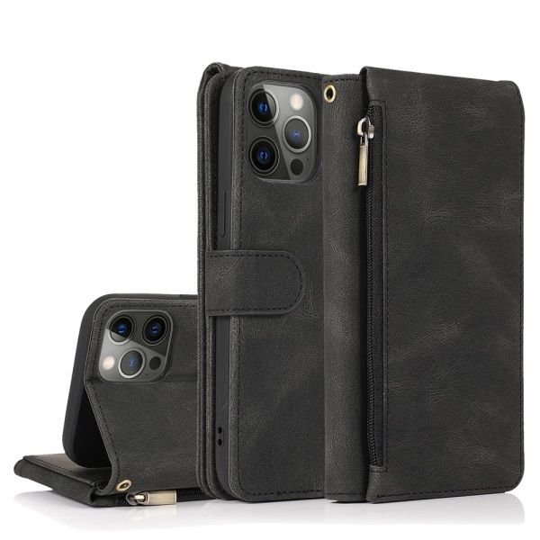 TG iPhone 12 Pro Max - Elegant Robust Pungetui Roséguld