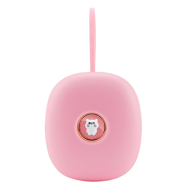 Vibrerande väckarklocka med LED-display, 3 vibrationsintensitetslägen, Rosa