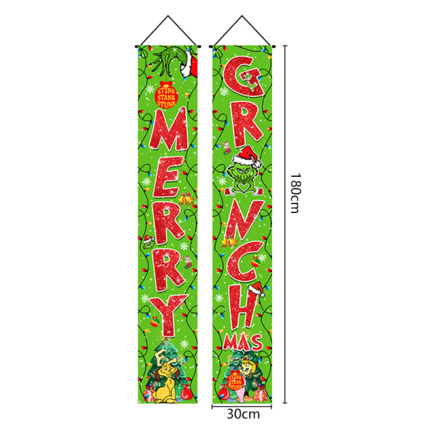 （180x30cm）Julkupletter (300D Oxford-tyg)31
