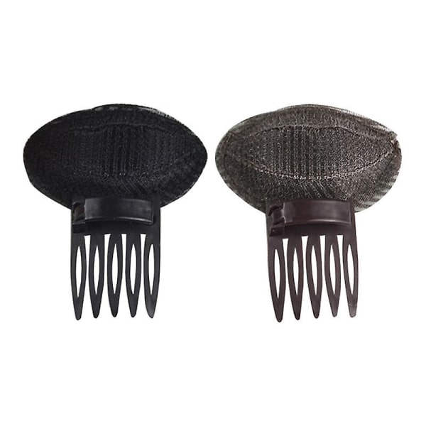 TG 2 stk Puff Hair Head Puder Sort