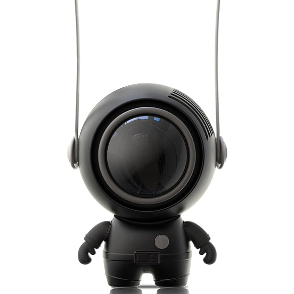 Kannettava mini-langaton USB-tuuletin (musta)