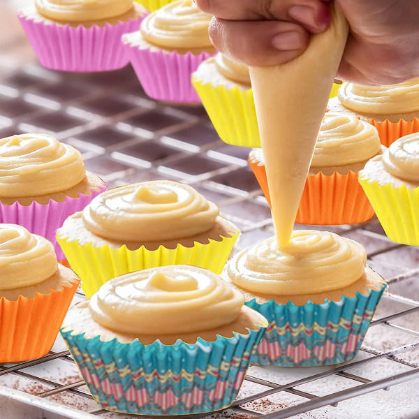 TG Candy cupcake-vuorat - Leivonnaiset Voideltavat Paperimuffinit style3
