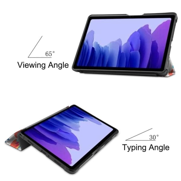 Ohut Kuori Samsung Galaxy Tab A7 10,4\" - Perhonen monivärinen