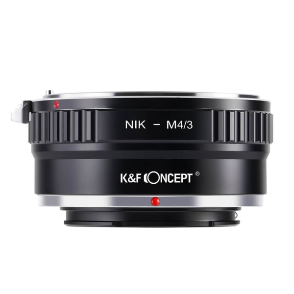 K&F Concept Objektivadapter for Nikon F-objektiver til Micro 4/3