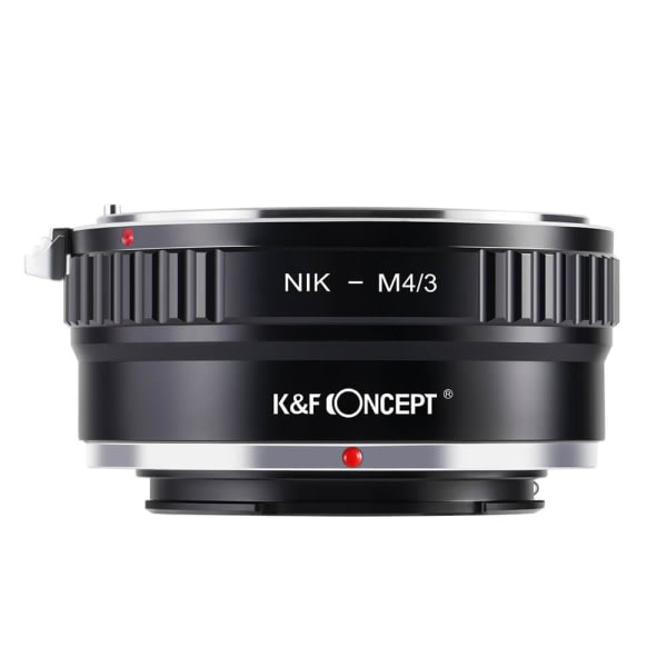 K&F Concept Objektivadapter till Nikon F objektiv för Micro 4/3