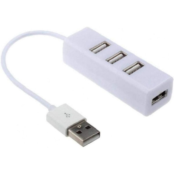 USB-hub, 4-i-1 opladningshub med flere porte