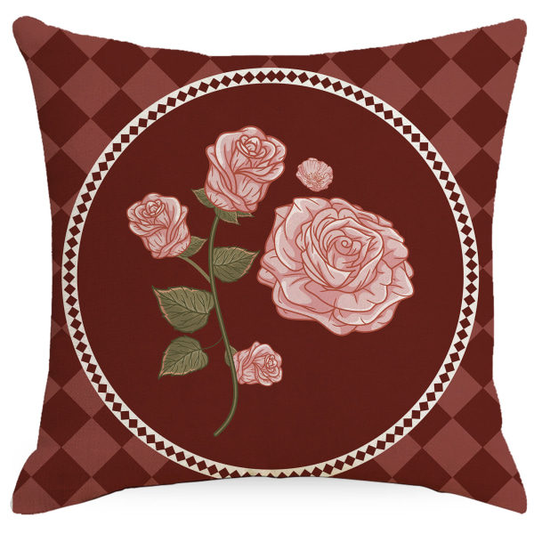 Set med 4 kuddfodral, 45x45cm kuddfodral dekoration