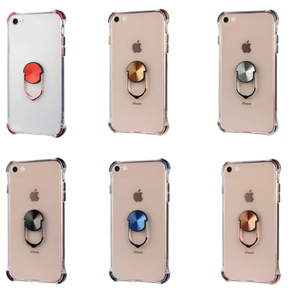 TG iPhone 6/6S - Robust Skyddsskal med Ringhållare Blå