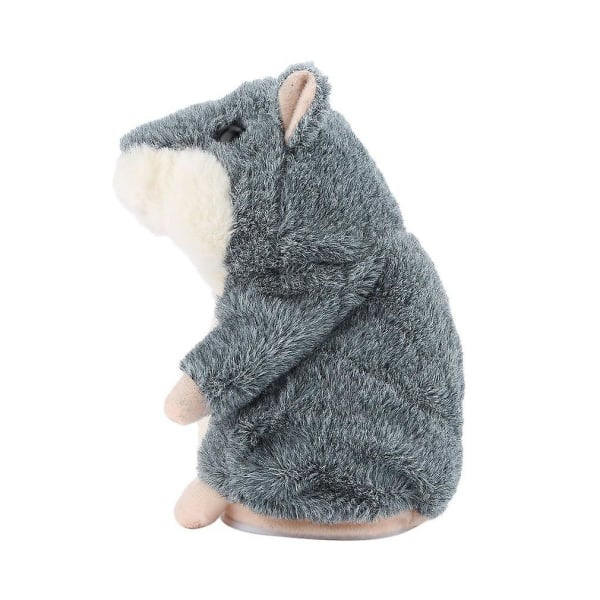 Søt Snakkende Hamster Plysjleketøy Lydplate Snakkende Hamster Talking Toys