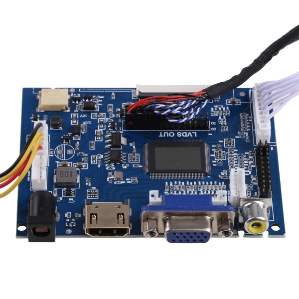 HDMI-kompatibelt DVI VGA LCD-skærmkontrolkort KYV-N5 V3 til 15,4 tommer 1280x800 LCD-kontrolkort udskiftning