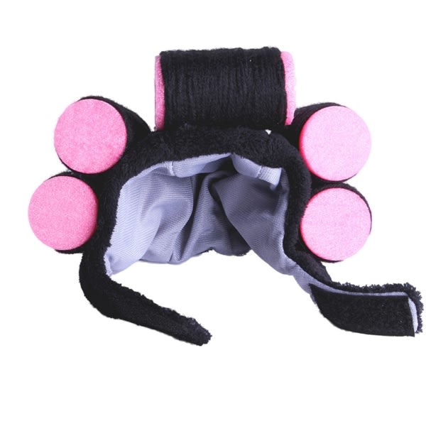 Pet Hat Cute Hair Rollers Cosplay Rekvisita Accessoarer Huvudbonader Mjuk kattunge Cap Halloween/julklapp