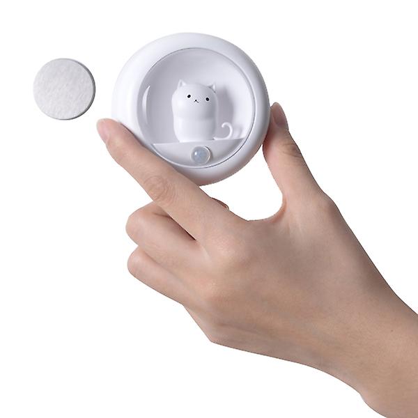 Magnetisk natlampe Justerbar lysstyrke Klip-på-lampe Genopladelig bevægelsessensor Natlampe