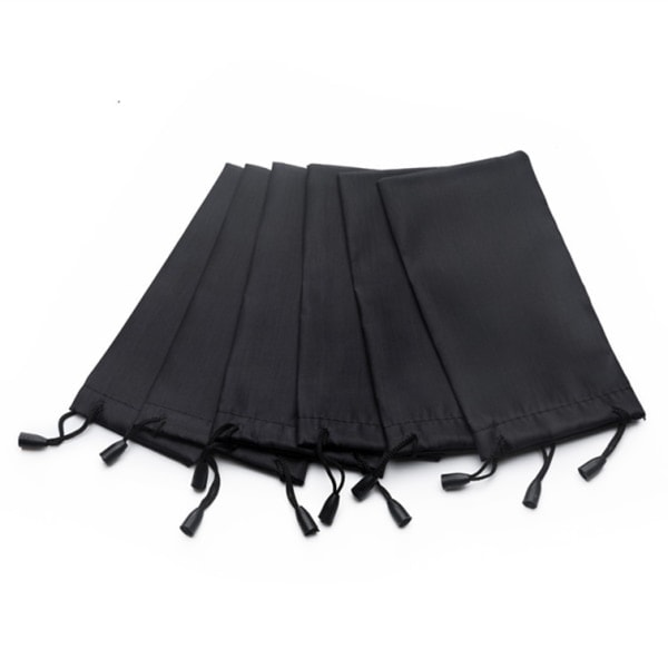 7-pack mjuka fodral, solglasögonfodral, glasögonfodral, dragsko