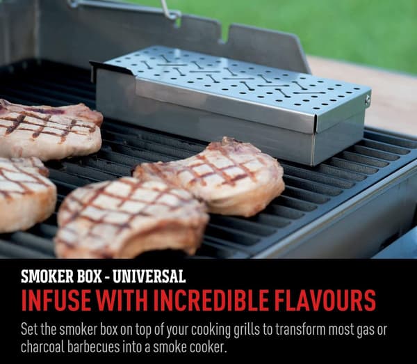 Røgeboks - Røgeboks - Røgbokse - Røgeboks - Røg - Grill - Grilltilbehør