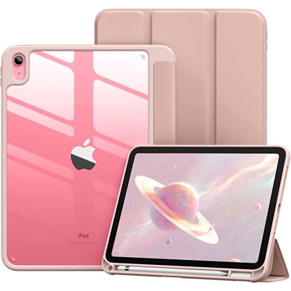 Case iPad 10:e-sukupolvelle, 2022 iPad 10.9-malli, TPU-fodral