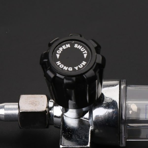 Virtausmittari 1/4PT 0,15MPA Virtausmittari Kaasu Argon Säädin Hitsaus 7 mm kierre