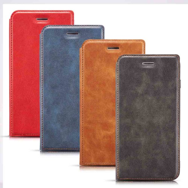 TG Slätt Vintage Plånboksfodral - iPhone 11 Blå
