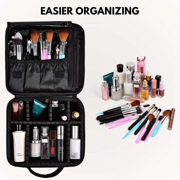 Sminkepose Case Professionel Organizer Kosmetisk
