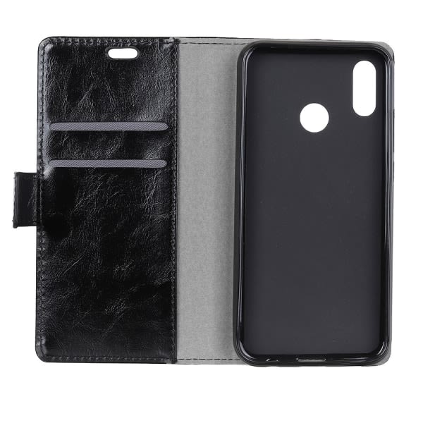 Motorola One Crazy Horse Wallet Case - Sort Sort