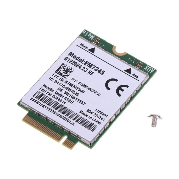 EM7345 4G LTE Mobilt bredbånd 4G-kort WWAN EM7345 Modul 04X6019 04X6014 For Lenovo ThinkPad X240 T440 T440P X250 T450