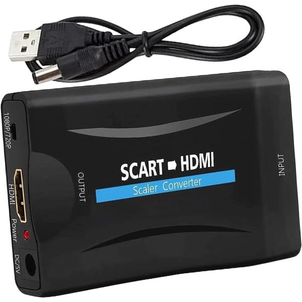 TG Scart till HDMI Scart till HDMI-omvandlare Scart till HDMI-adapter Scart