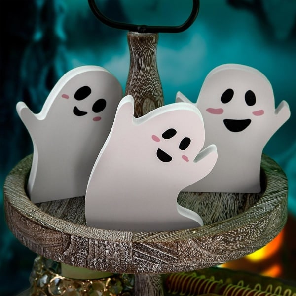 Halloween-puupatsit Sööt kummituskoriste juhlatyyliin kotipöydän keskipisteeksi