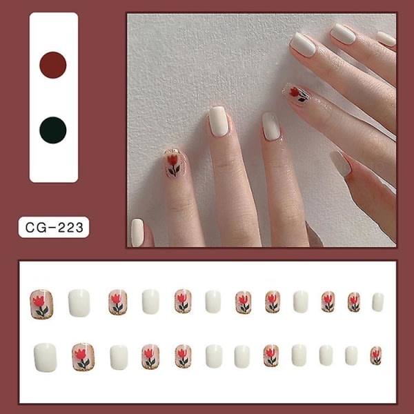 TG Vita nagelremsor - vattentäta gelnagelklistermärken för nail art (20st)