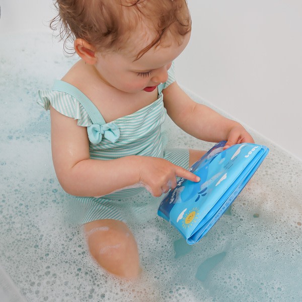 TG MyHappyBath Book Taianomainen kylpykirja värimuutoksella ja rapinalla