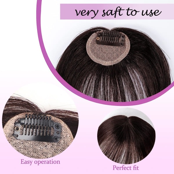 TG Clip In Bangs Clip In Hair Extensions Real Human Hair Halo