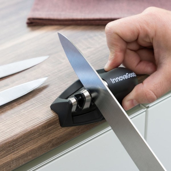 TG Kompakt knivslip Svart