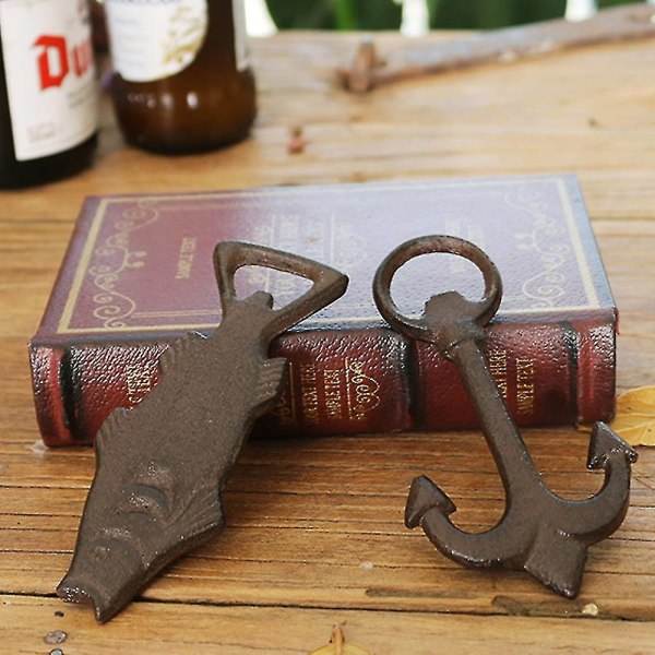 Retro Nostalgisk Jernstøpt Craft Iron Ølflaskeåpner