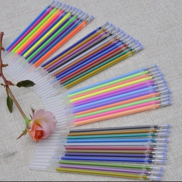 48x Gelpenne - Flere farver