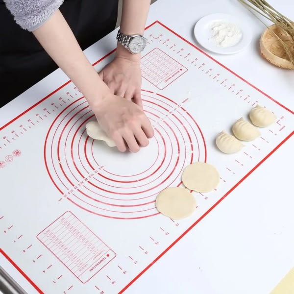 Icke-klibbig halkfri bakmatta/bakplåt silikon stor 60 * 40 cm, BPA-fri, från Super Kitchen