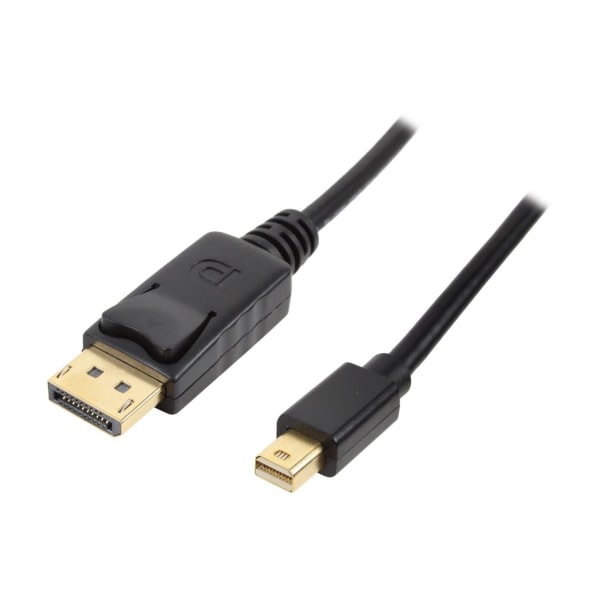 TG Mini-DisplayPort - DisplayPort-kabel, 1,8 m - Svart