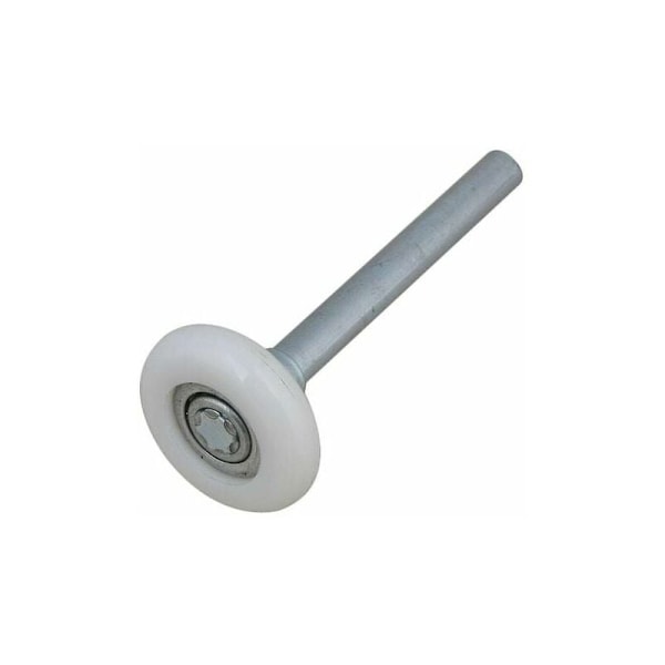 Pakke med 4 forseglede kugleleje nylon garageportsruller med 115mm stift