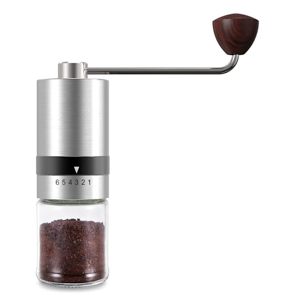 Manuel kaffekværn, 6 grovhedsindstillinger, CNC rustfrit stål
