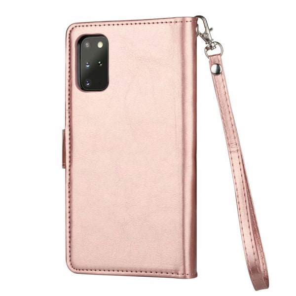 Samsung Galaxy S20 Plus - Lommebokveske (Floveme) Roségull