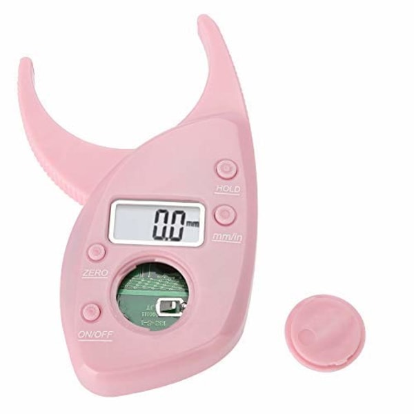 Rosa kroppsfettmonitorer, bärbar digital hudvecksmätning