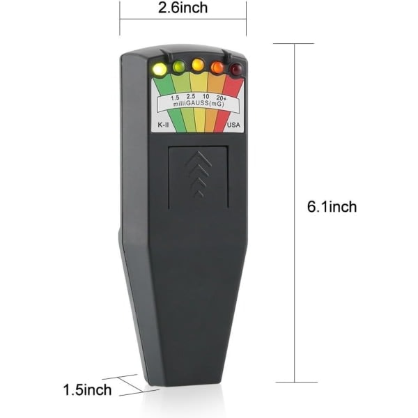 K-II Enterprisesin EMF-mittari aavejahdille