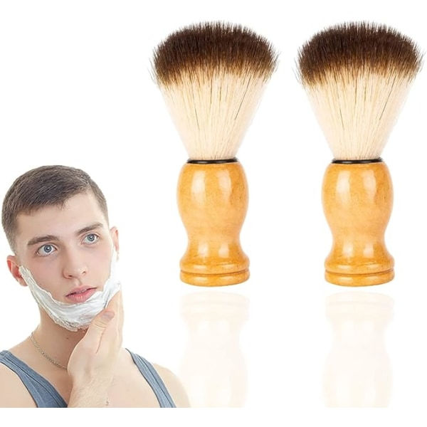 2 Rakborstar, Utvalda Nylon, Handgjorda