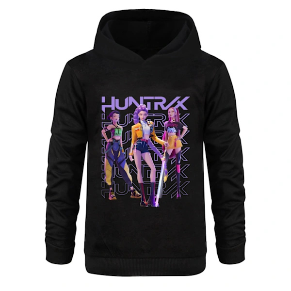 Kpop Demon Hunters sweatshirt til børn sort