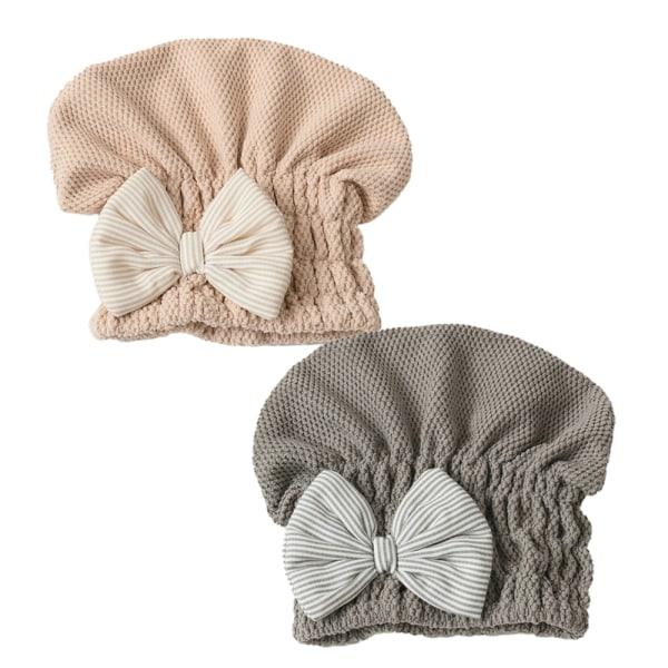TG Mikrofiber Tørre Hår Hat til Hår Hurtigtørrende Blødt Hår Turban