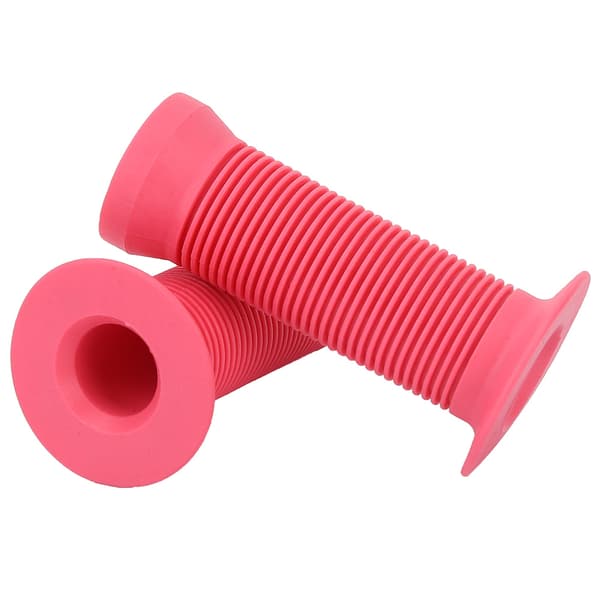 Barnstyre Cykel sparkcykel Halkfritt handtag Cykelstyre (rosa)