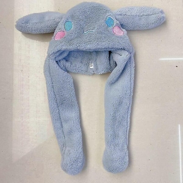 Sööt Sanrio-hattu Cinnamoroll-tarvikkeet Kawaii Paksuuntavat Hatut Korvat Liikkuvat Anime Pehmeät Lelut Tytöille Lahjaksi - Täydellinen 2