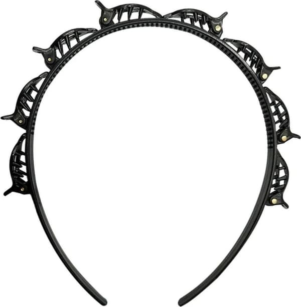 2 st hårklämmor - pannband bobby pins - hårklämmor med clips