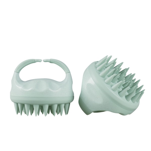 TG Grön hårbottenmassageborste [torr och våt], schampoborste och huvudm