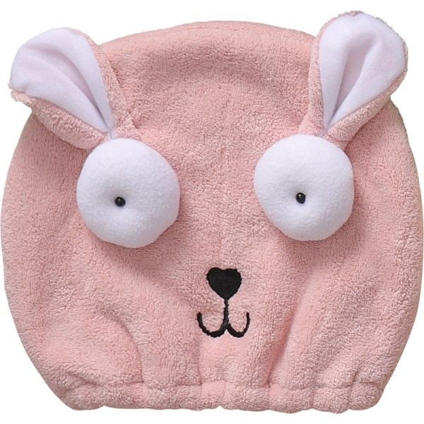 TG H?rtorkande handduk f?r kvinnor, tjejer, s?ta tecknade barn Ultraabsorberande h?rhandduksomslag Mjuk mikrofiber Snabbtorkande h?rturban