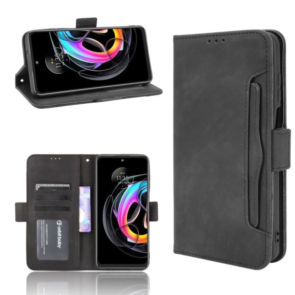 Motorola Edge 20 Lite Plånboksfodral - Svart